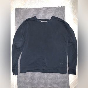 Womens Nike Crop Sweater (OPEN BACK)